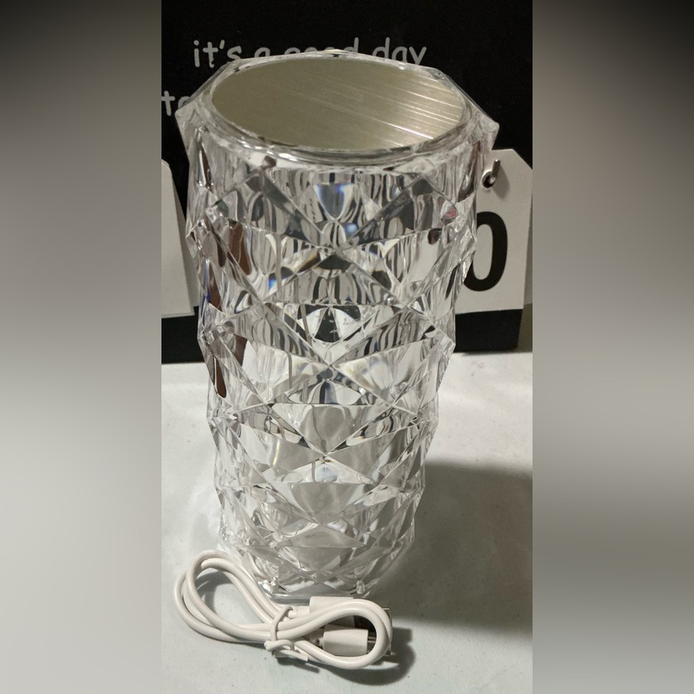 Rose Pattern light table lamp - Picture 2 of 8